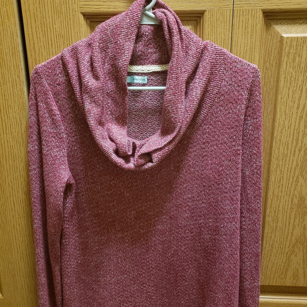 Cowl neck sweater